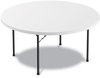 A Picture of product ALE-PT60RW Alera® Round Plastic Folding Table 60" Diameter x 29.25h, White