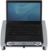 A Picture of product FEL-8036701 Fellowes® Office Suites™ Laptop Riser Plus 15.06" x 10.5" 6.5", Black/Silver, Supports 10 lbs