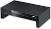 A Picture of product FEL-8038101 Fellowes® Designer Suites™ Monitor Riser For 21" Monitors, 16" x 9.38" 4.38" to 6", Black Pearl, Supports 40 lbs