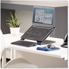 A Picture of product FEL-8038401 Fellowes® Designer Suites™ Laptop Riser 13.19" x 11.19" 4", Black Pearl, Supports 25 lbs