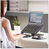 A Picture of product FEL-8038401 Fellowes® Designer Suites™ Laptop Riser 13.19" x 11.19" 4", Black Pearl, Supports 25 lbs