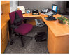 A Picture of product FEL-8038601 Fellowes® Designer Suites™ Telephone Stand 13 x 9.13 4.38, Black Pearl