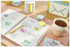 A Picture of product MMM-654RPA Post-it® Greener Notes Original Recycled Note Pads 3" x Sweet Sprinkles Collection Colors, 100 Sheets/Pad, 12 Pads/Pack