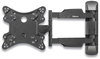 A Picture of product FEL-8043601 Fellowes® Full Motion TV Wall Mount 16.25w x 19.75d 17.87h, Black