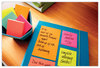 A Picture of product MMM-6603AN Post-it® Notes Original Pads in Poptimistic Colors Collection Note Ruled, 4" x 6", 100 Sheets/Pad, 3 Pads/Pack