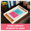 A Picture of product MMM-6603AN Post-it® Notes Original Pads in Poptimistic Colors Collection Note Ruled, 4" x 6", 100 Sheets/Pad, 3 Pads/Pack