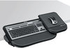 A Picture of product FEL-8060201 Fellowes® Tilt 'n Slide™ Keyboard Managers Manager with Comfort Glide, 19.5w x 11.5d, Black