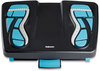 A Picture of product FEL-8068001 Fellowes® Energizer™ Foot Support 17.88w x 13.25d 4 to 6.5h, Charcoal/Blue/Gray