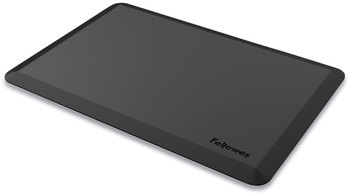 Fellowes® Anti-Fatigue Wellness Mat Beveled Edge, Rectangle, 35.44 x 23.56, Black