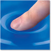 A Picture of product FEL-91137 Fellowes® Gel Crystals™ Wrist Supports Keyboard Rest, 18.5 x 2.25, Blue