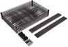 A Picture of product ALE-SW503624BL Alera® NSF Certified Industrial Heavy-Duty Wire Shelving Starter Kit Four-Shelf 36w x 24d 72h, Black