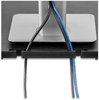 A Picture of product FEL-9169301 Fellowes® Standard Monitor Riser 13.38" x 13.63" 2" to 4", Graphite, Supports 60 lbs