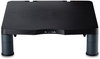 A Picture of product FEL-9169301 Fellowes® Standard Monitor Riser 13.38" x 13.63" 2" to 4", Graphite, Supports 60 lbs