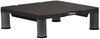 A Picture of product FEL-9169301 Fellowes® Standard Monitor Riser 13.38" x 13.63" 2" to 4", Graphite, Supports 60 lbs
