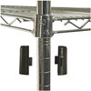 A Picture of product ALE-SW504818SR Alera® NSF Certified Industrial Heavy-Duty Wire Shelving Starter Kit Four-Shelf 48w x 18d 72h, Silver