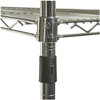 A Picture of product ALE-SW504818SR Alera® NSF Certified Industrial Heavy-Duty Wire Shelving Starter Kit Four-Shelf 48w x 18d 72h, Silver