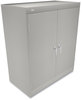 A Picture of product HON-SC1842Q HON® Brigade® Assembled Storage Cabinet 36w x 18.13d 41.75h, Light Gray