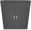 A Picture of product HON-SC1842S HON® Brigade® Assembled Storage Cabinet 36w x 18.13d 41.75h, Charcoal