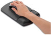 A Picture of product FEL-91741 Fellowes® Gel Wrist Supports Mouse Pad with Rest, 6.25 x 10.12, Graphite/Platinum