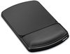 A Picture of product FEL-91741 Fellowes® Gel Wrist Supports Mouse Pad with Rest, 6.25 x 10.12, Graphite/Platinum