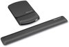 A Picture of product FEL-9175101 Fellowes® Wrist Support with Microban® Protection Mouse Pad 6.75 x 10.12, Graphite