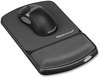 A Picture of product FEL-9175101 Fellowes® Wrist Support with Microban® Protection Mouse Pad 6.75 x 10.12, Graphite