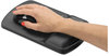 A Picture of product FEL-9175101 Fellowes® Wrist Support with Microban® Protection Mouse Pad 6.75 x 10.12, Graphite