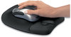 A Picture of product FEL-9176501 Fellowes® Memory Foam Wrist Rest Mouse Pad with 7.93 x 9.25, Black