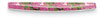 A Picture of product FEL-9179101 Fellowes® Photo Gel Supports with Microban® Protection Keyboard Wrist Rest 18.56 x 2.31, Pink Flowers Design