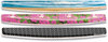A Picture of product FEL-9179101 Fellowes® Photo Gel Supports with Microban® Protection Keyboard Wrist Rest 18.56 x 2.31, Pink Flowers Design