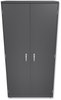 A Picture of product HON-SC2472S HON® Brigade® Assembled Storage Cabinet 36w x 24.25d 71.75, Charcoal