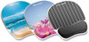 A Picture of product FEL-9179301 Fellowes® Photo Gel Supports with Microban® Protection Mouse Pad Wrist Rest 7.87 x 9.25, Sandy Beach Design