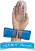A Picture of product FEL-9182201 Fellowes® Palm and Wrist Supports with Microban® Protection Gel Support Attached Mouse Pad, 8.25 x 9.87, Blue