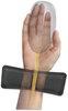 A Picture of product FEL-9182301 Fellowes® Palm and Wrist Supports with Microban® Protection Gel Support Attached Mouse Pad, 8.25 x 9.87, Black
