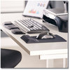 A Picture of product FEL-9182801 Fellowes® Palm and Wrist Supports with Microban® Protection Memory Foam Keyboard Support, 13.75 x 3.37, Black