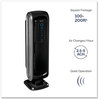A Picture of product FEL-9286001 Fellowes® Air Purifiers HEPA and Carbon Filtration 100 to 200 sq ft Room Capacity, Black