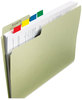 A Picture of product MMM-680BE12 Post-it® Flags Assorted Color 1" Flag Refills Marking Page in Dispensers, Blue, 50 Flags/Dispenser, 12 Dispensers/Pack