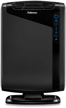 Fellowes® Air Purifiers HEPA and Carbon Filtration 300 to 600 sq ft Room Capacity, Black