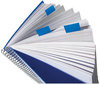 A Picture of product MMM-680BE12 Post-it® Flags Assorted Color 1" Flag Refills Marking Page in Dispensers, Blue, 50 Flags/Dispenser, 12 Dispensers/Pack
