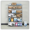 A Picture of product ALE-SW664818SR Alera® NSF Certified 6-Shelf Wire Shelving Kit 48w x 18d 72h, Silver