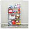 A Picture of product ALE-SW843614SR Alera® Light-Duty Residential Wire Shelving Kit Four-Shelf, 36w x 14d 54h, Silver