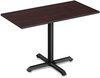 A Picture of product ALE-TBH283B Alera® Hospitality Series Single-Column Bases 27.5" Diameter, 28.5"h, 300 lb Cap, Steel, Black