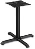 A Picture of product ALE-TBH283B Alera® Hospitality Series Single-Column Bases 27.5" Diameter, 28.5"h, 300 lb Cap, Steel, Black