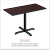 A Picture of product ALE-TBH423B Alera® Hospitality Series Single-Column Bases 27.5" Diameter x 40.38"h, 300 lb Cap, Steel, Black