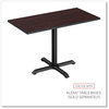 A Picture of product ALE-TT4824CM Alera® Reversible Laminate Table Top Rectangular, 47.63 x 23.63, Medium Cherry/Mahogany