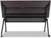A Picture of product ALE-TT6024CM Alera® Reversible Laminate Table Top Rectangular, 59.5w x 23.63,Medium Cherry/Mahogany