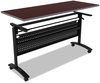 A Picture of product ALE-TT6024CM Alera® Reversible Laminate Table Top Rectangular, 59.5w x 23.63,Medium Cherry/Mahogany