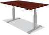 A Picture of product FEL-9650601 Fellowes® High-Pressure Laminate Desktop Levado Table Top, 72" x 30", Mahogany