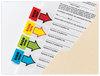 A Picture of product MMM-680SD2 Post-it® Flags Arrow Message 1" Page "Sign and Date", Green, 50 Flags/Dispenser, 2 Dispensers/Pack