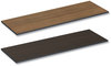 A Picture of product ALE-TT7224EW Alera® Reversible Laminate Table Top Rectangular, 71.5w x 23.63d, Espresso/Walnut